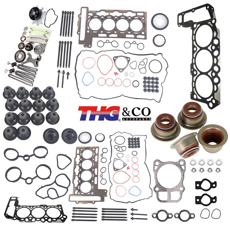THG Auto Engine cylinder head gasket timing repair kit for Audi VW BMW BENZ EA888 ea111 ea837 ea211 1.4t overhauling gasket