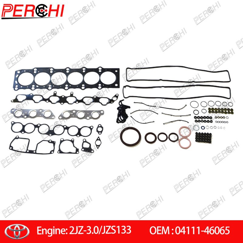 PERCHI 2JZ-3.0/JZS133 2JZ-GE Full Gasket Set Engine For TOYOTA MARK II VI Saloon 3.0 OEM:04111-46065 04111-46064