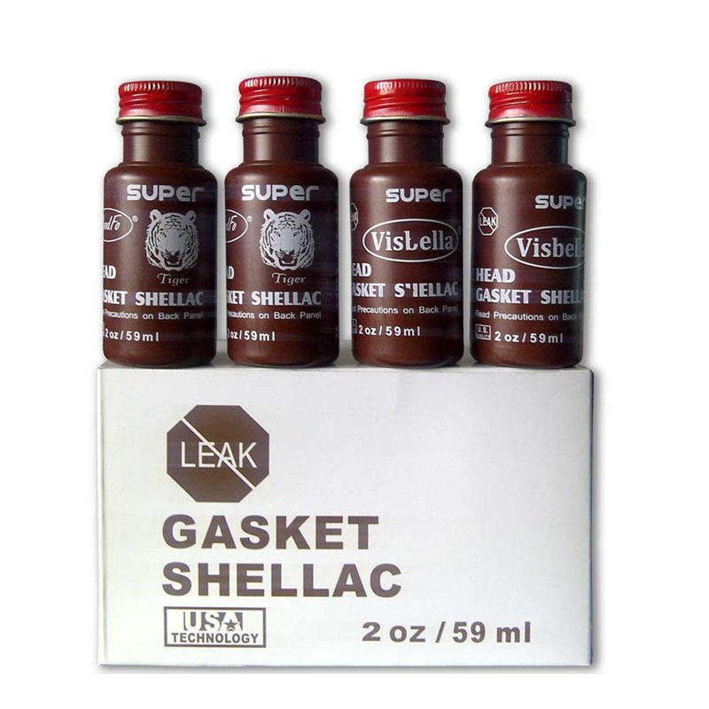 Visbella Gasket Adhesive Gasket Shellac for Repair Most Gaskets 59ml