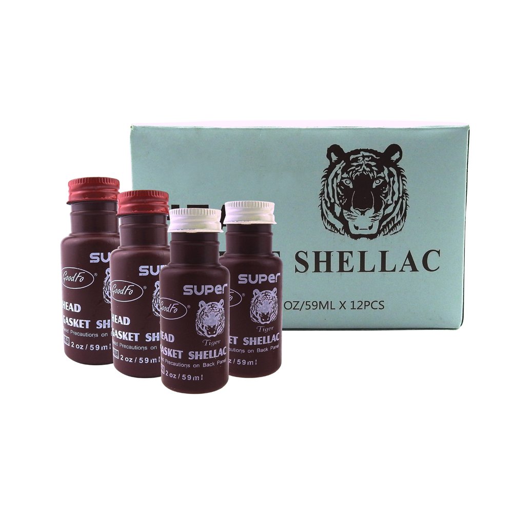Visbella Gasket Adhesive Gasket Shellac for Repair Most Gaskets 59ml