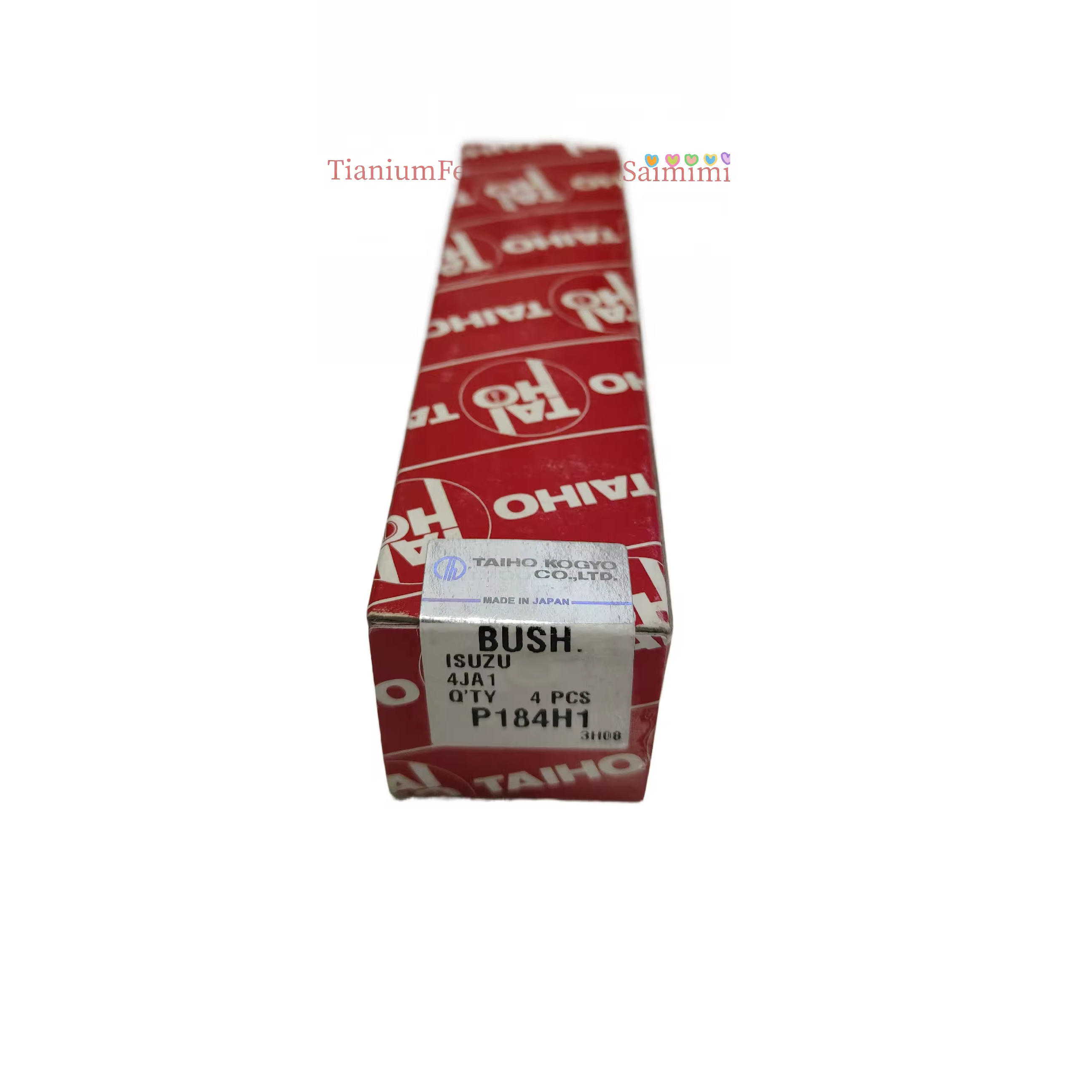 Genuine taiho Connecting rod brass bushing 4JA1/ P184H1 4PCS a set metal bush made in Japan