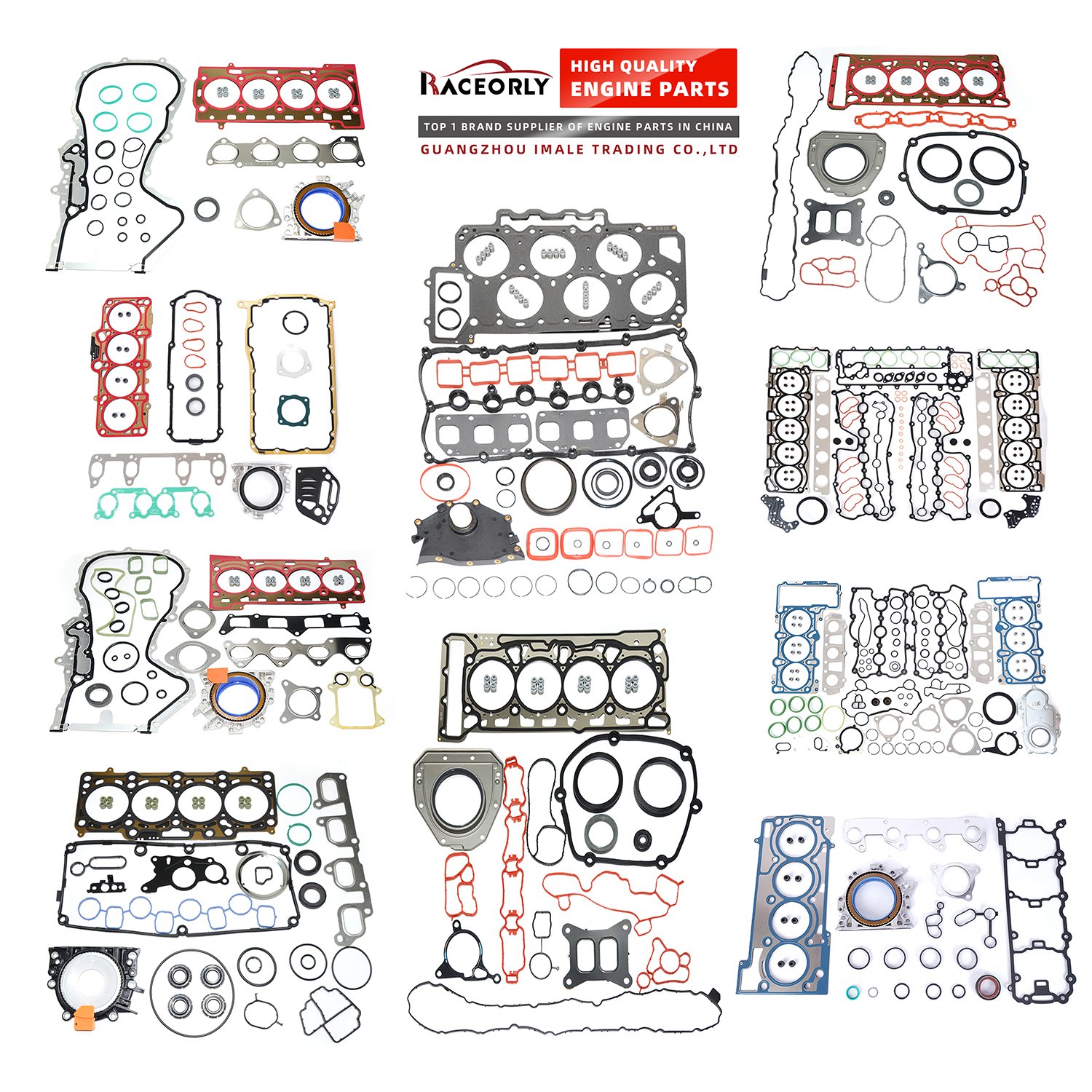 Superior Quality overhaul package 038103085Q for Audi C6 2.0T Cylinder Head Gasket Kit