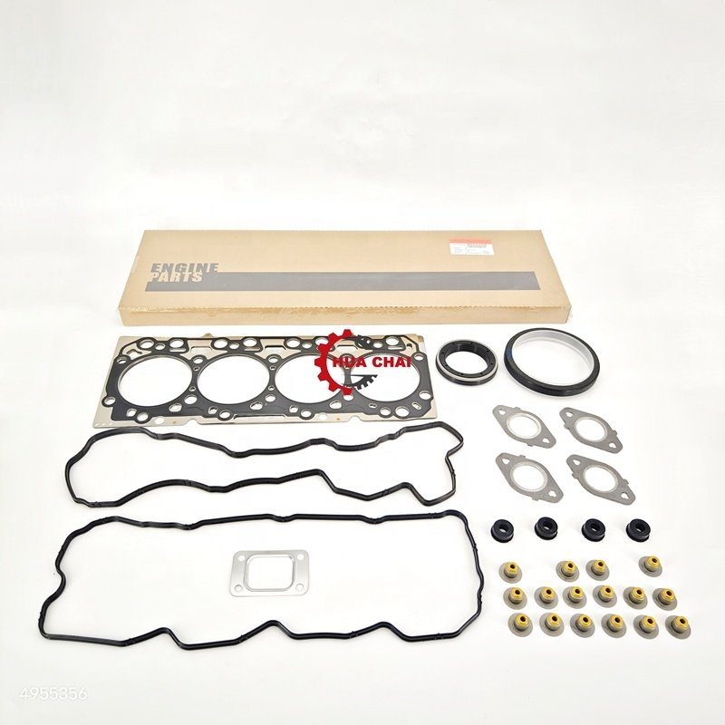 Dongfeng truck QSB4.5 ISDe 4.5 Diesel Engine Cylinder Head Overhauling Gasket Set Upper Engine Gasket Kit 4955356 for Cummins
