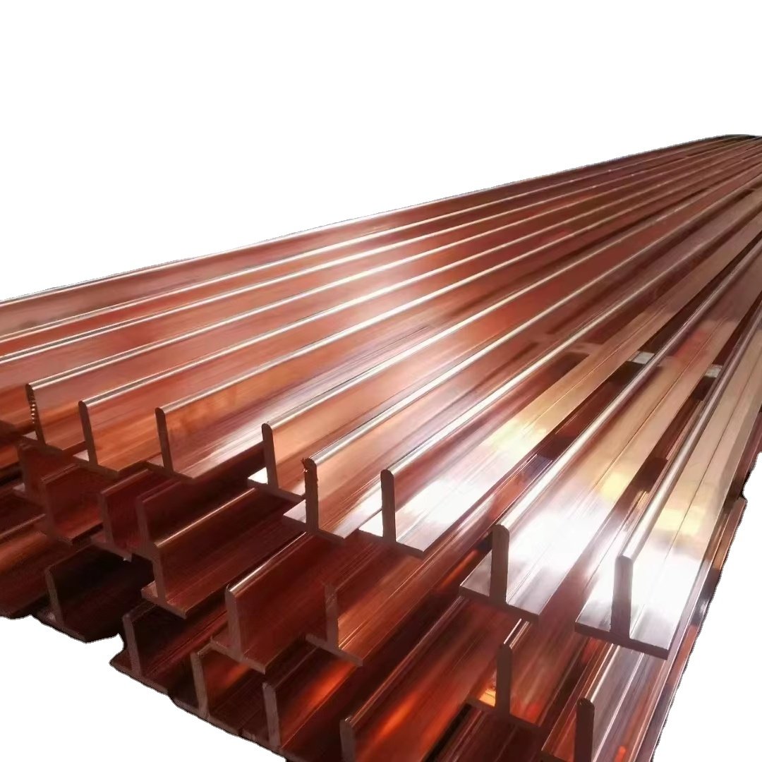 Customized Pure Copper Busbar C2600 C2680 C2700 C2800 Hot Size Copper Rod with Welding Bending Cutting Punching Services