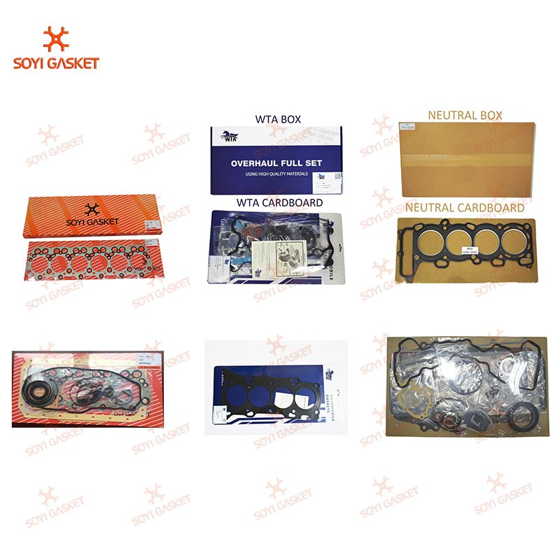 Gasket set overhaul repair kit for engine parts K6A fit for Suzuki top gasket OEM 11141-78F00
