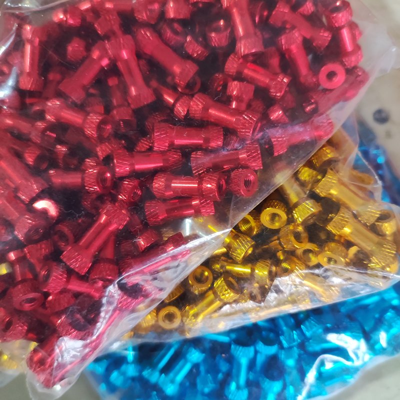 Custom M3 Hex Female Aluminum standoff spacer anodized color standoffs connection Rods for RC FPV MODEL