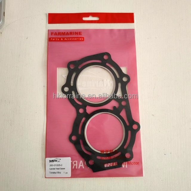 FARMARINE Boat Motor Outboard Cylinder Head Gasket 350-01005-1 For Outboard 18HP 2-stroke
