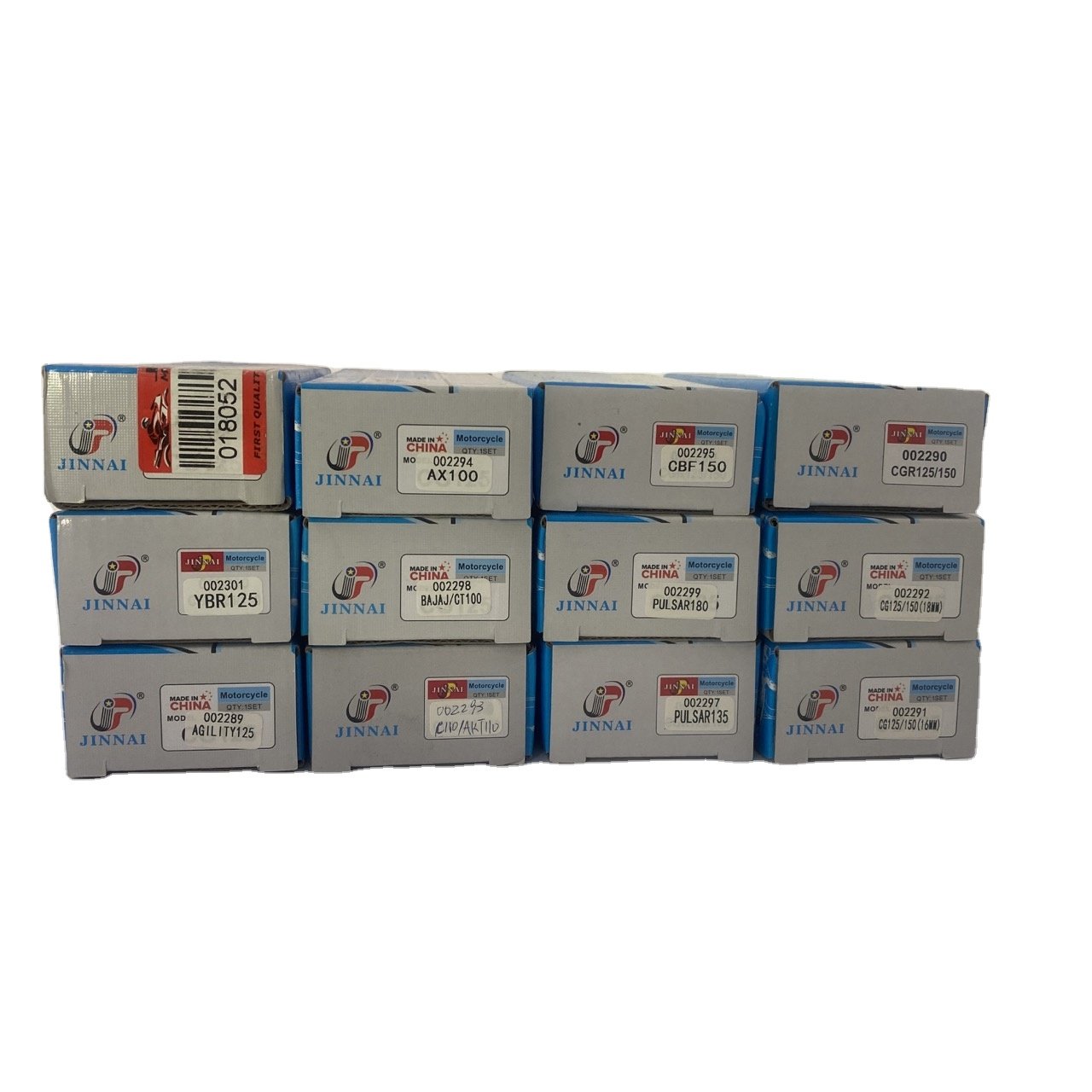 JINNAI One stop Supplier Moto Motorbike Motorcycle Parts and Accessories China Factory
