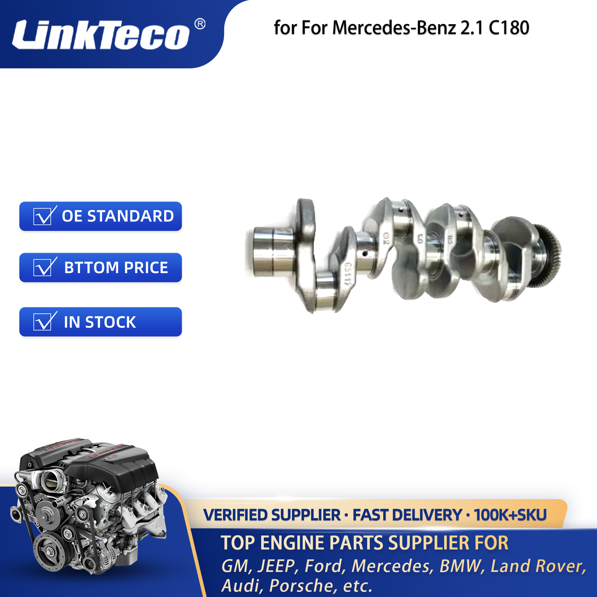 TIMING CHAIN KIT HEAD GASKET Valve Piston With Ring Connecting rod Crankshaft SET BOLTS CDI OM651 For Mercedes-Benz 2.1 C180