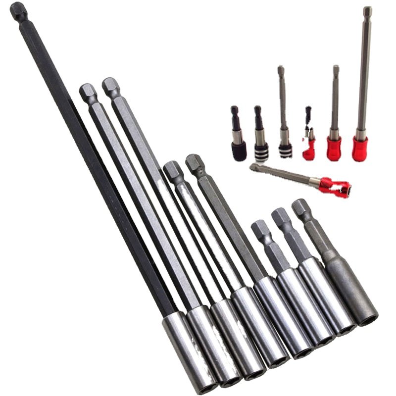 Extension rod sleeve extension rod electric screwdriver extension rod wind batch head connecting rod socket wrench