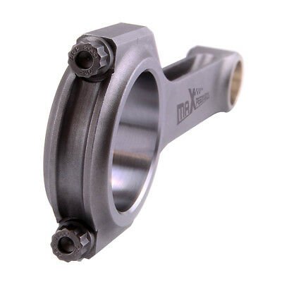maXpeedingrods 2x Connecting Rods+ARP 2000 Bolts Forged 4340 aircraft chrome moly quality Steel H-Beam Set for Fiat 500 130mm