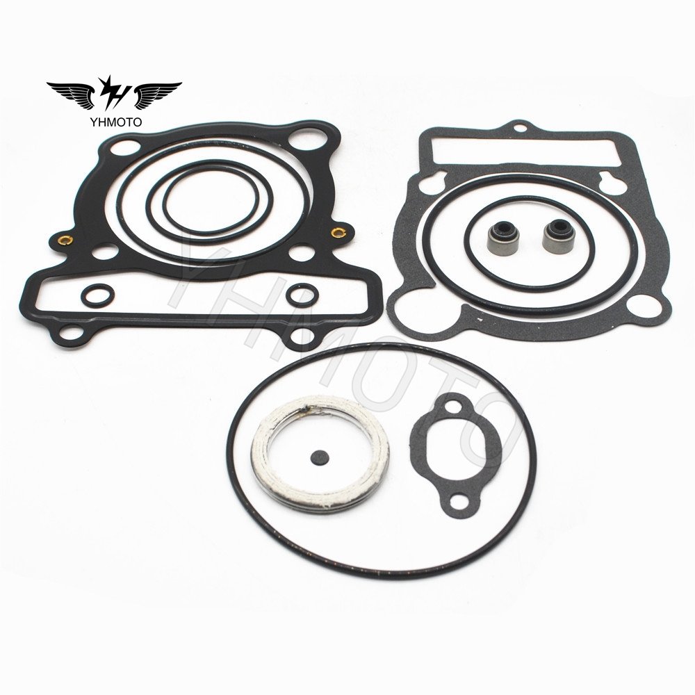 For YAMAHA Warrior 350 Raptor Big Bear Wolverine ATV Parts Engine Cylinder Head Gasket Kit Complete Sealing O Ring Set