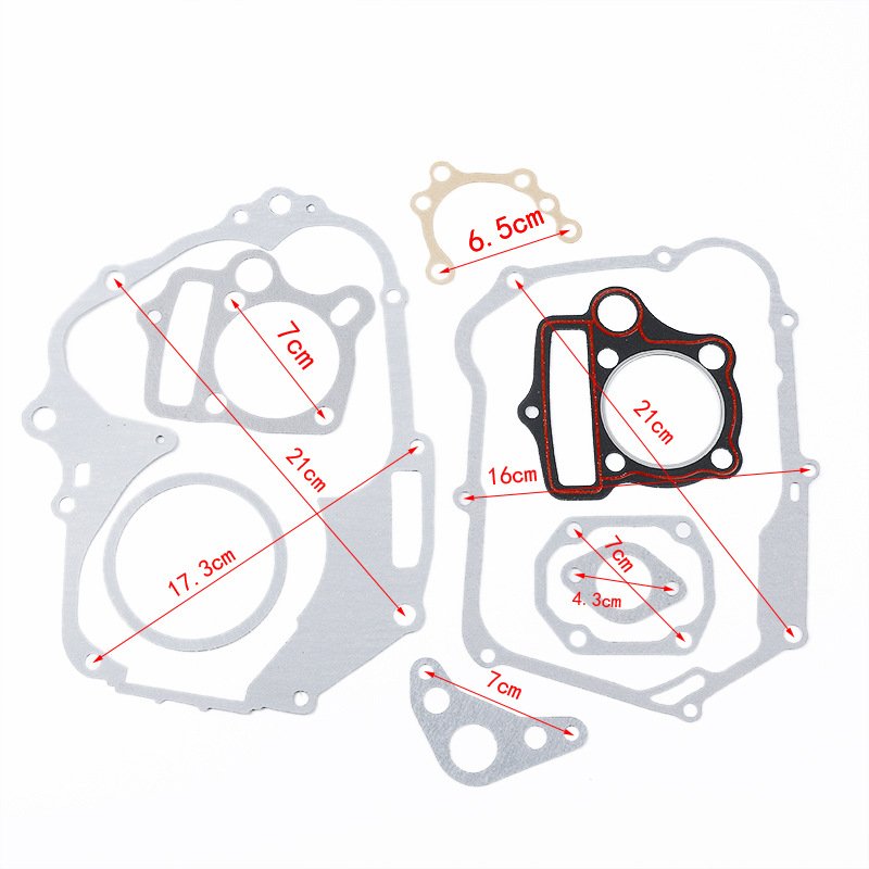Complete Full Motorcycle Engine Gaskets Gasket Set Mini Trail Monkey Bike Series For 70cc 90cc 110cc-125CC