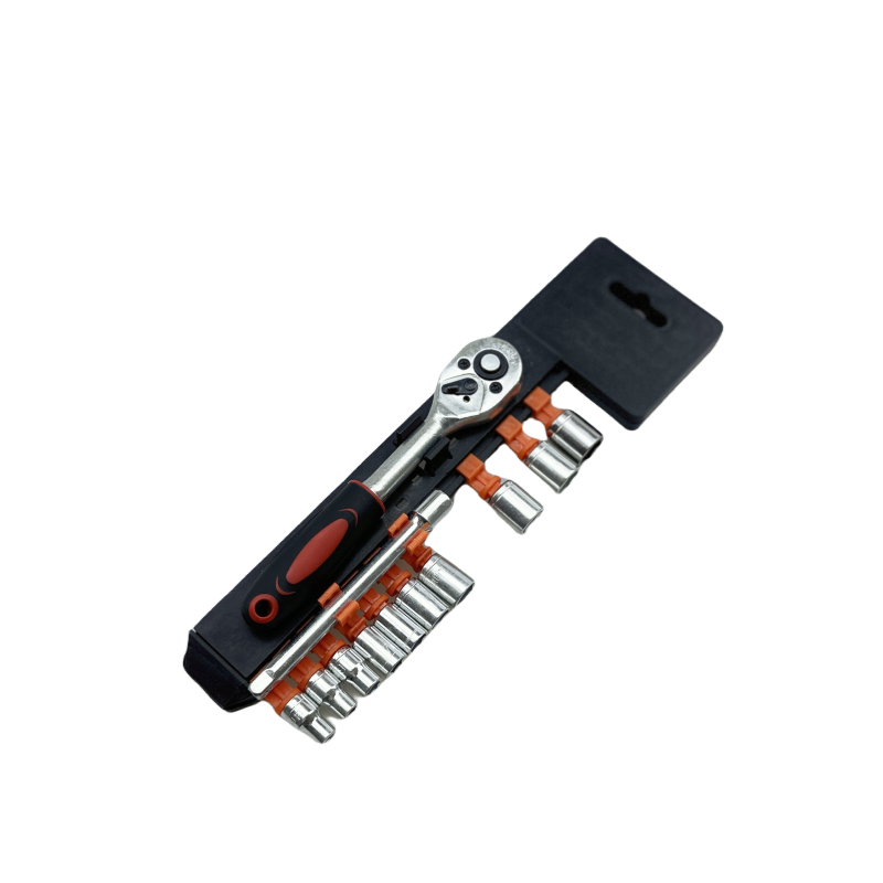 10 piece socket wrench auto repair tool ratchet wrench set connecting rod
