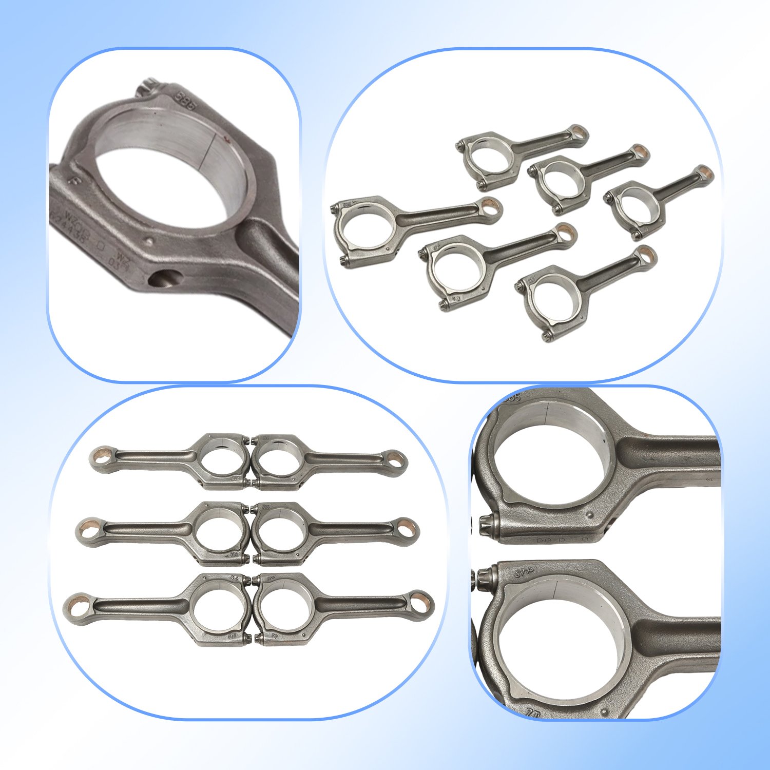 11247589540 11247624615 Conrod Connecting Rod FOR bmw N55 N52 F10 3 5 x1 X3 3.0L 2012 2011 New Products