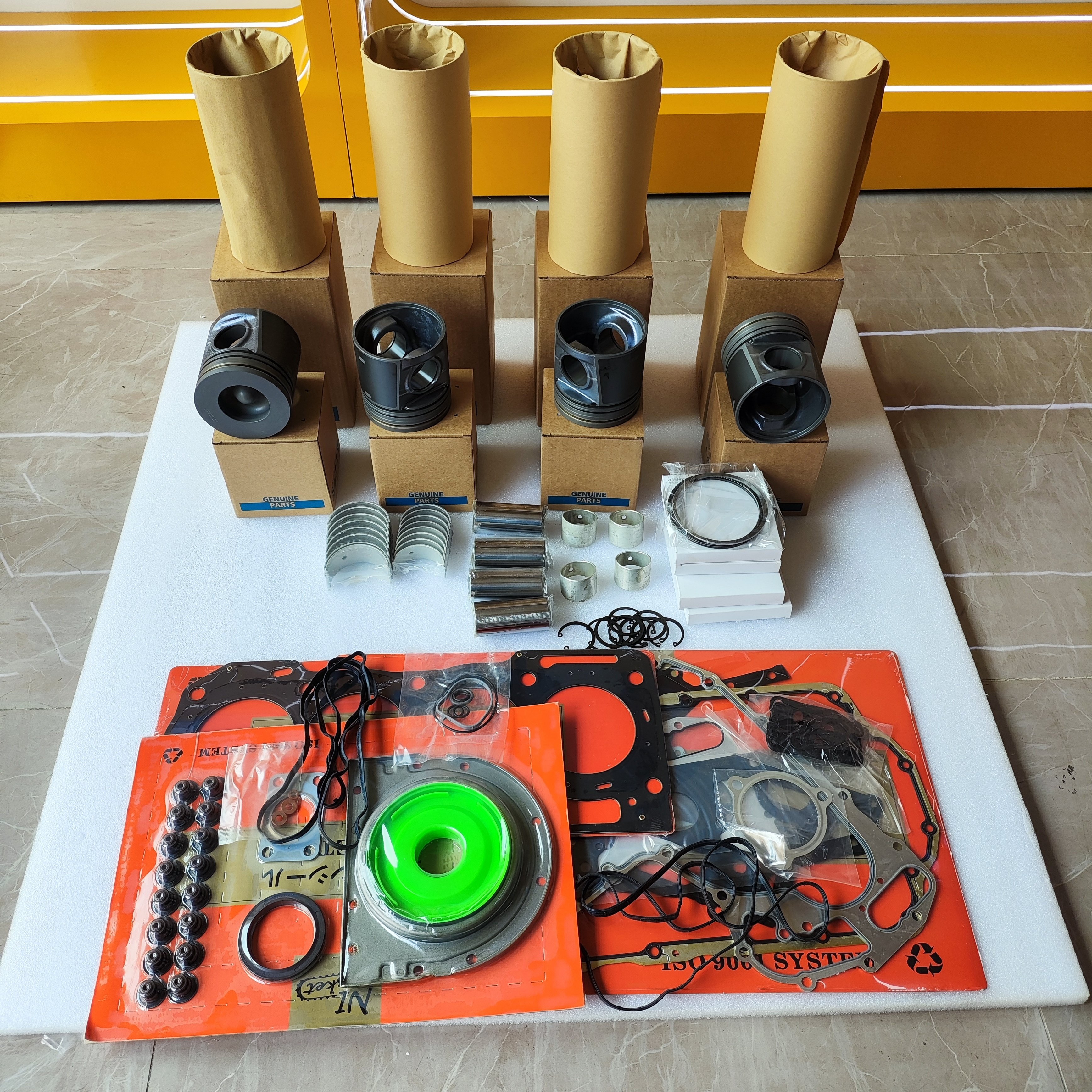 Wholesale 3066 3304 3306 C4.4 C6.4 C6.6 C7 C9 C13 Engine cylinder head gasket Liner Kit For Caterpillar Excavator Rebuild Kit