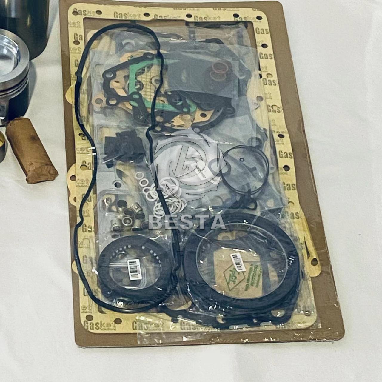 D04FR full gasket kit Cylinder Head Gasket 32E01-02100 For Kobelco SK130-8 SK140-8 Excavator