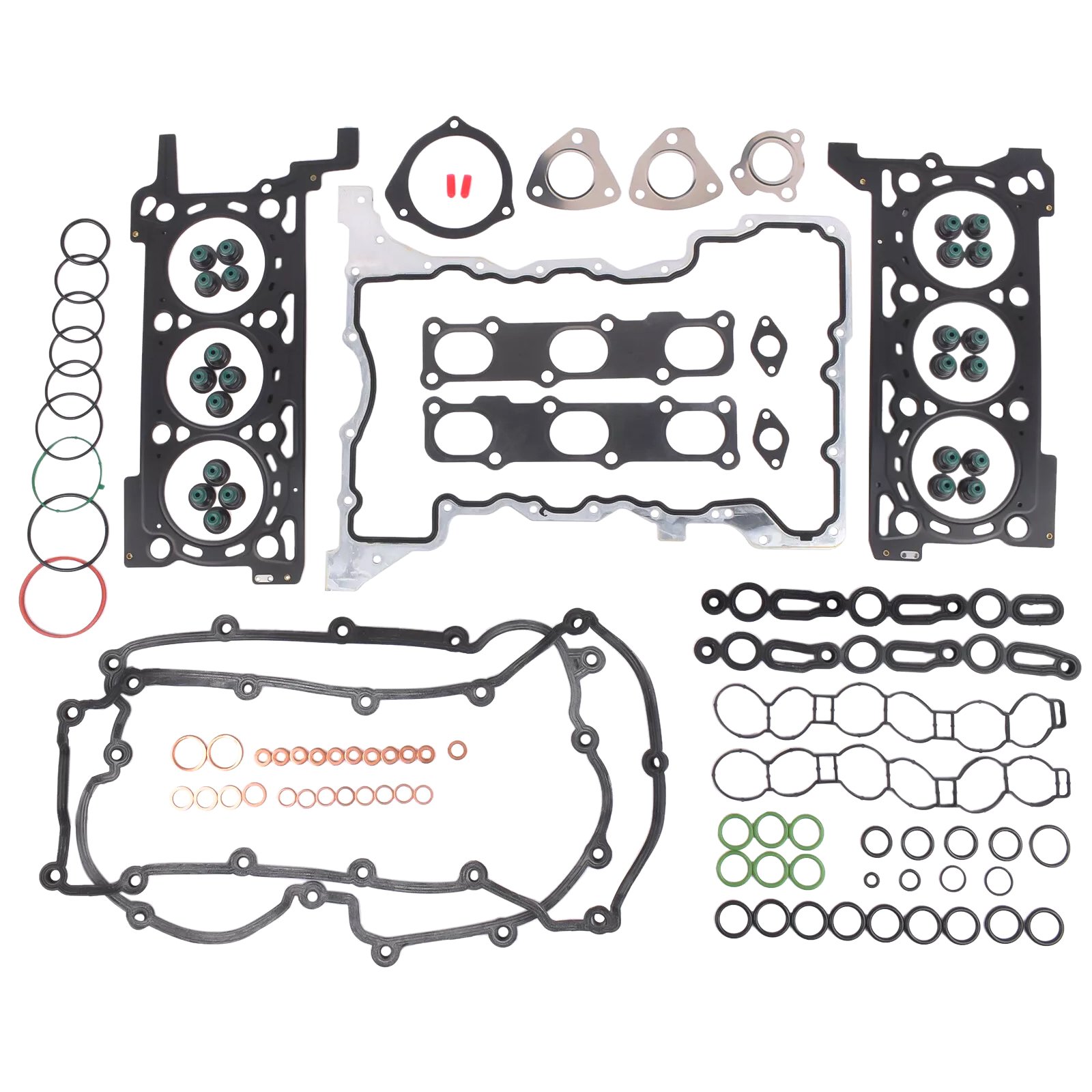 Linkteco Cylinder Head Gasket Set for Jeep Grand Cherokee 3.0 3.0L Turbo V6 Diesel 2014-2019 68211174AA 68151953AA