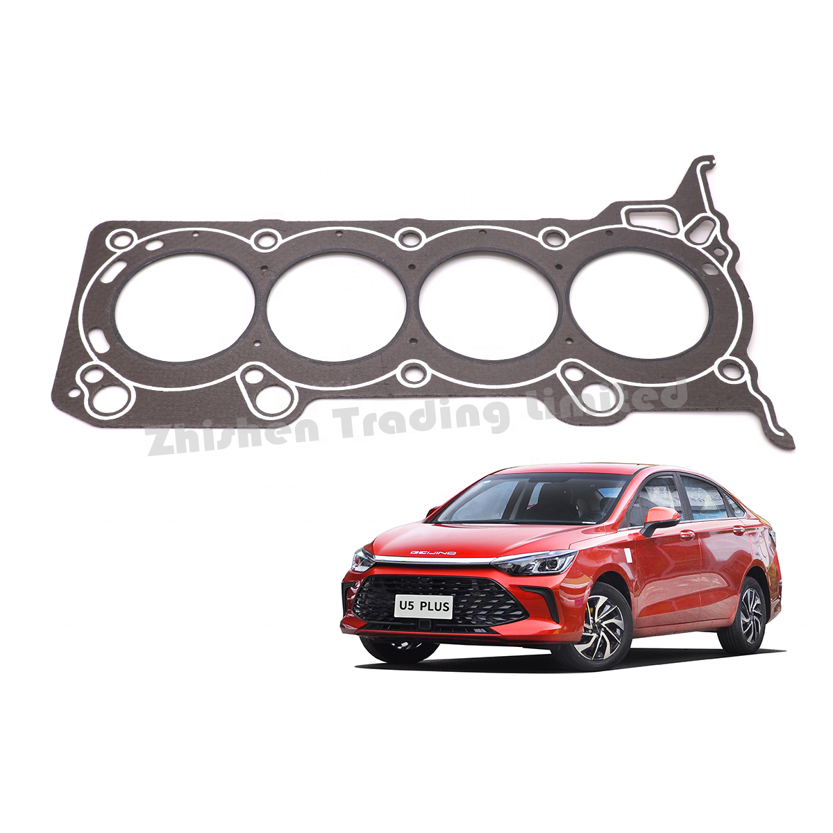 For BAIC BEIJING U5 PLUS Cylinder Head Cover Gasket Cylinder Head Gasket Exhaust Manifold Gasket K00515058 K00515025 K01140061