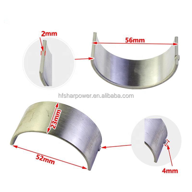 Hot selling LD1115 KM186 connecting rod bearing for diesel engine spare parts