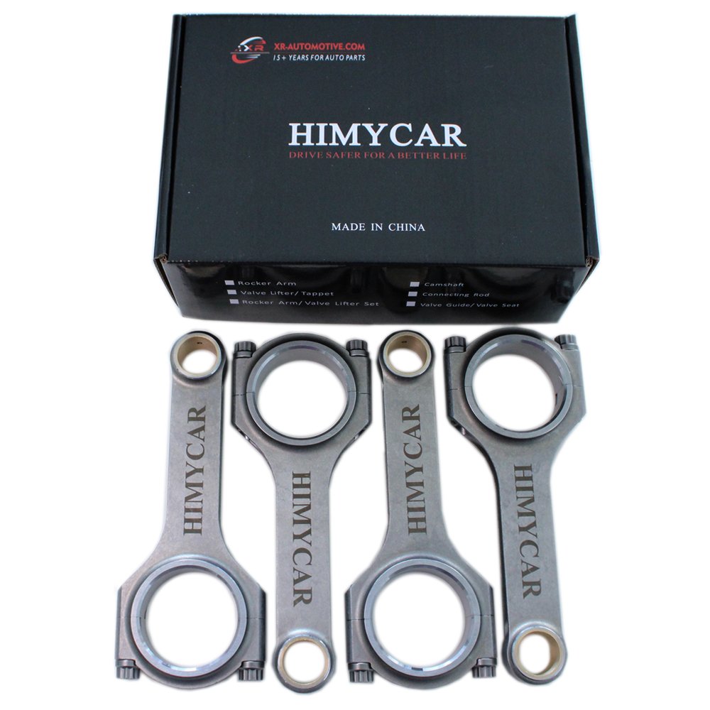 HIMYCAR AUTO ENGINE PARTS CUSTOMIZE RACING FORGED 4340 H-BEAM CONNECTING ROD FIT HONDA F23 F23A1 F23A4 F23A5 F23A7 Accord LX