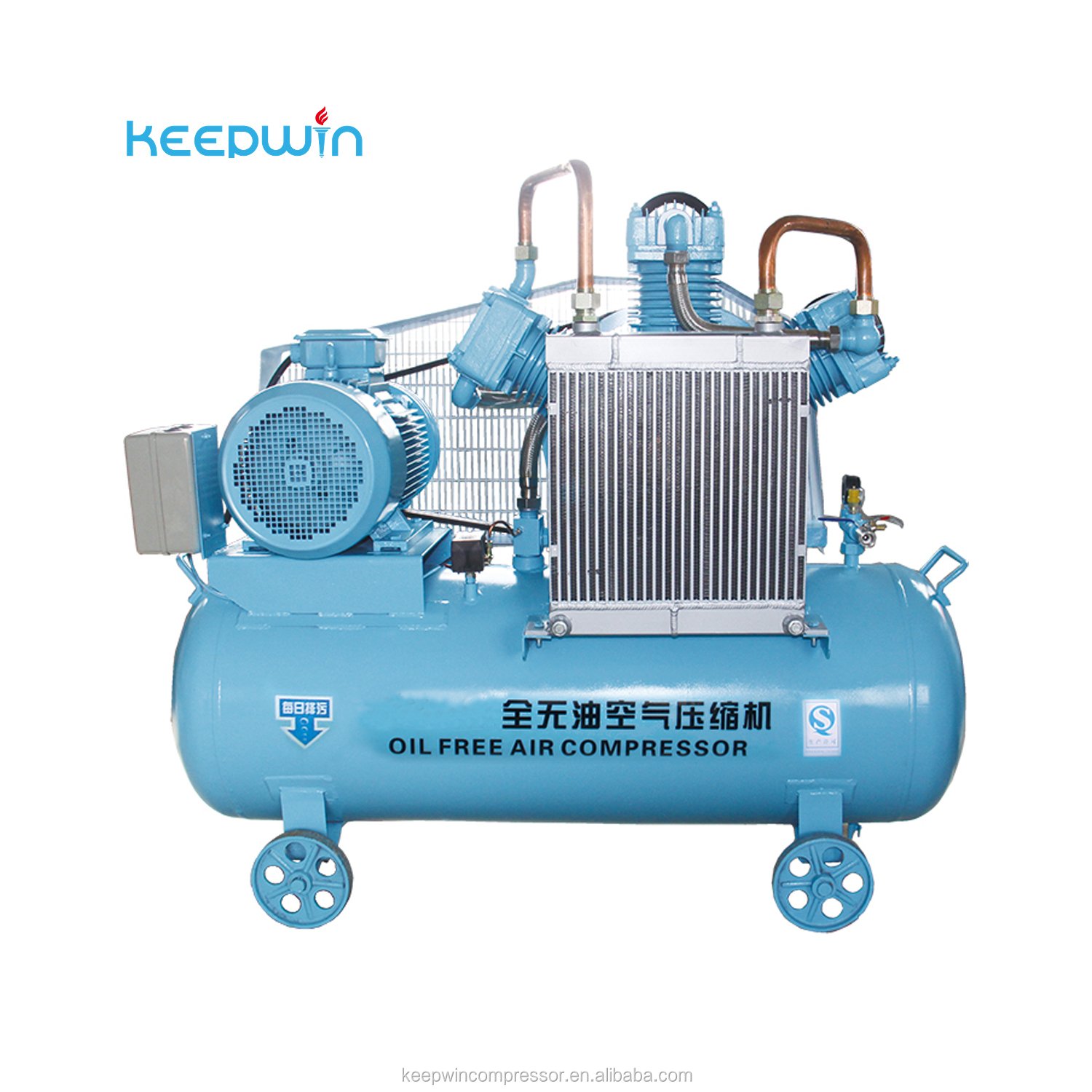WW-0.8/30 30bar middle high pressure 0.8m3/min 18.5KW 25HP Oil-Free Piston Air Compressor