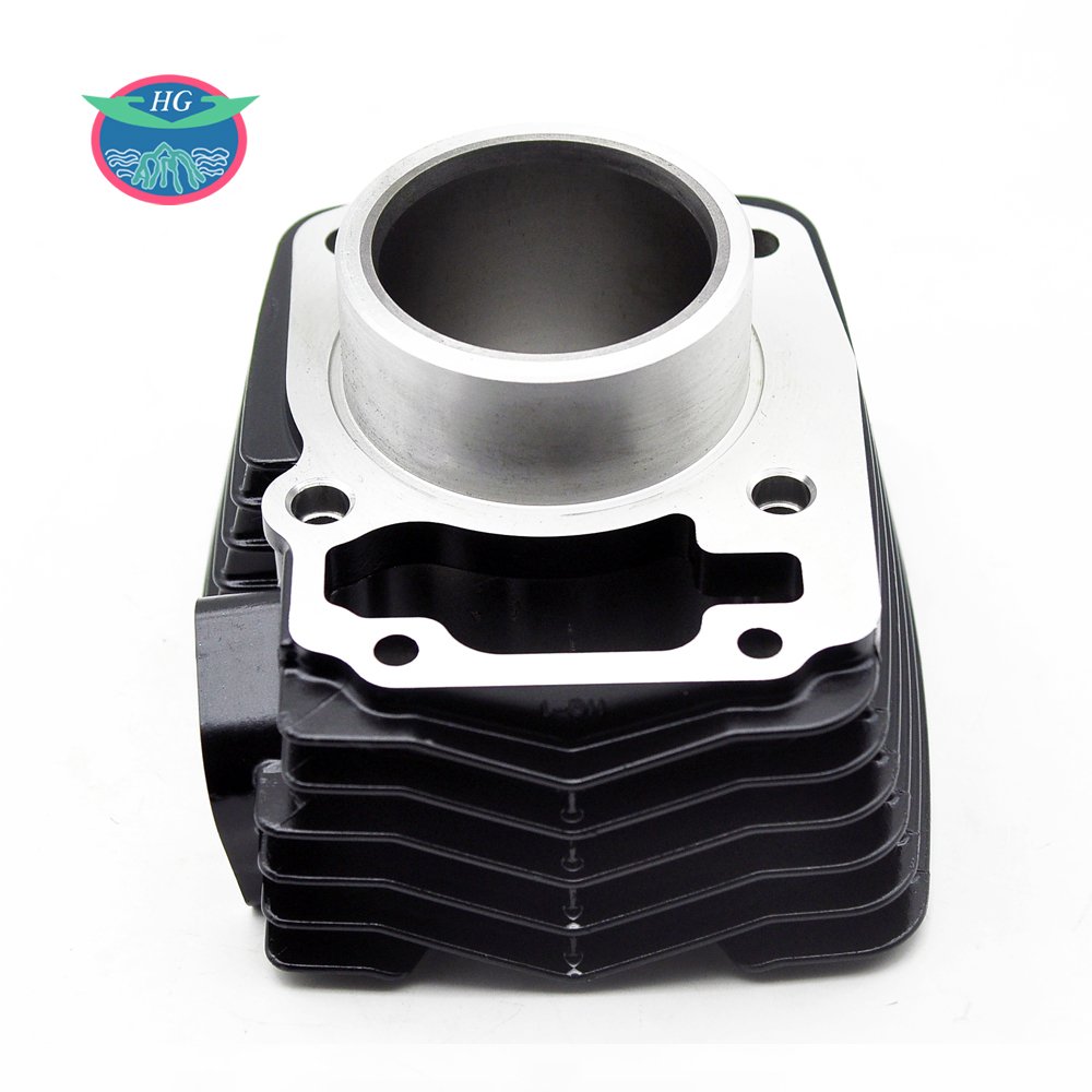 Custom 63.5 motorcycle engine cbf150 180cc motorcycle cylinder block kit for Honda CBF150 black