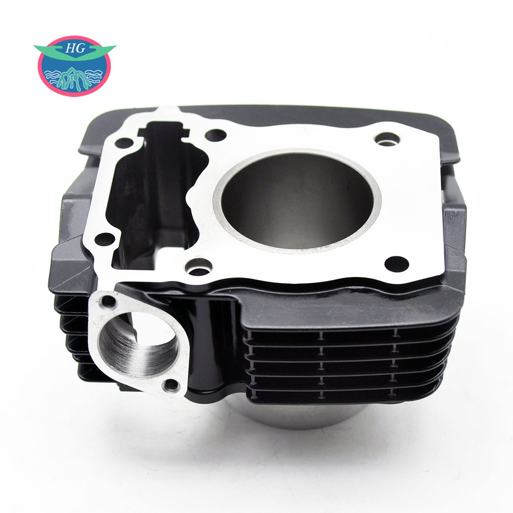 Custom 63.5 motorcycle engine cbf150 180cc motorcycle cylinder block kit for Honda CBF150 black