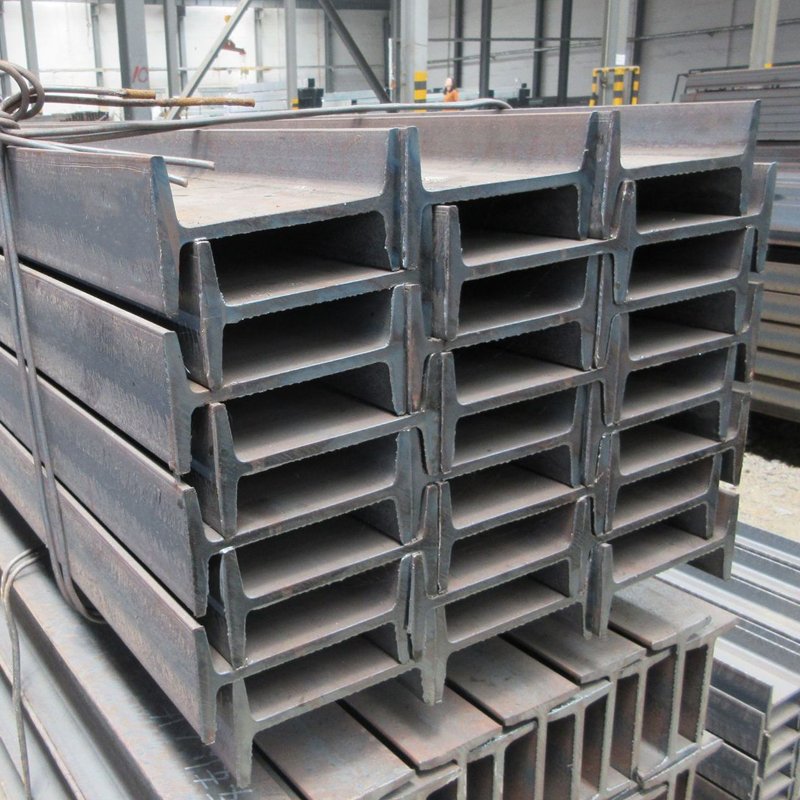 Top quality size 200*100*6*8mm Structural hr Carbon steel I-Beam A36 Ss400 S235jr S355 hot rolled Welded carbon steel I-Beam