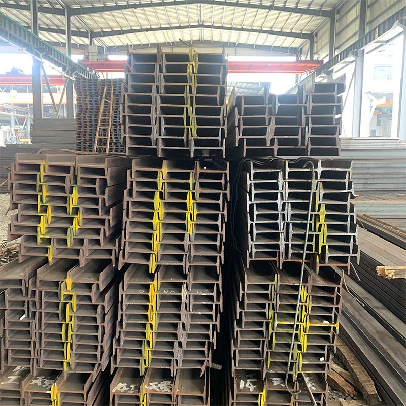 Top quality size 200*100*6*8mm Structural hr Carbon steel I-Beam A36 Ss400 S235jr S355 hot rolled Welded carbon steel I-Beam