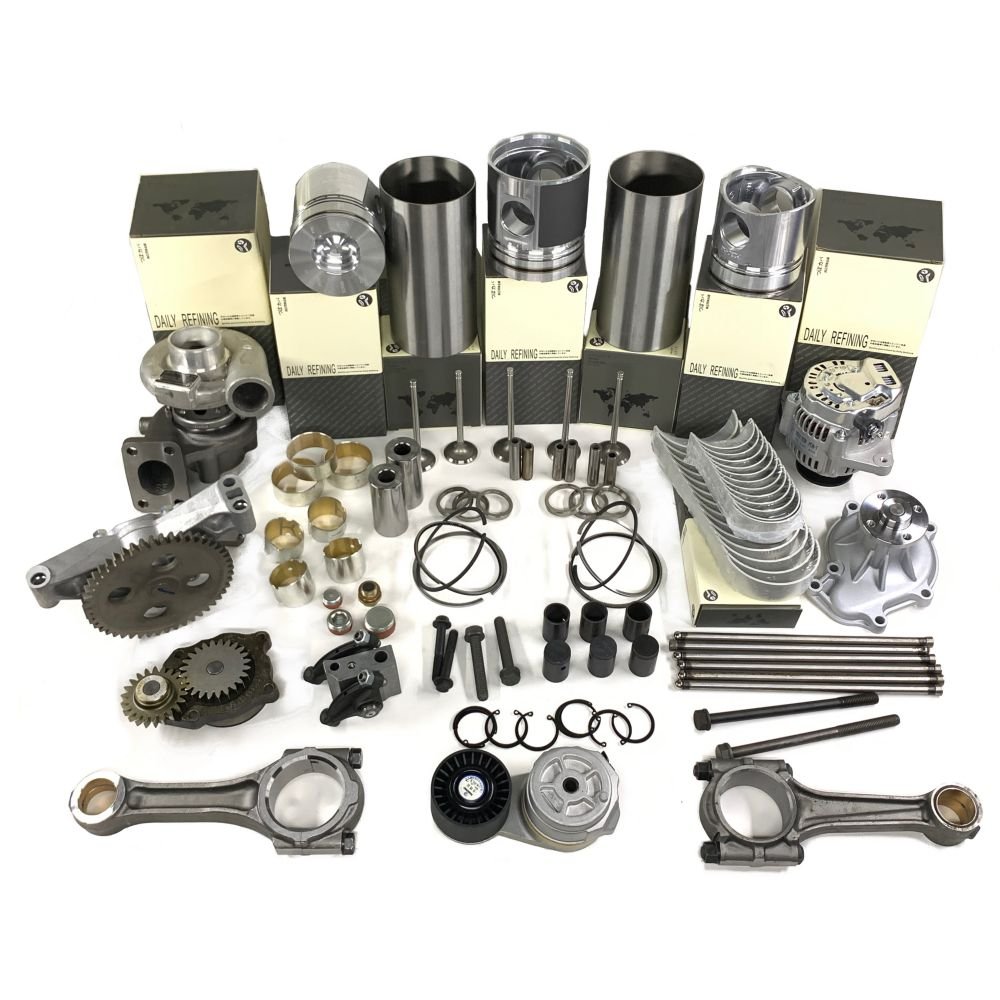 D4D D5D D6D D6E D7D D7E D12D D13F D13 excavator spare part cylinder head gaskets piston rings engine rebuild kit for volvo