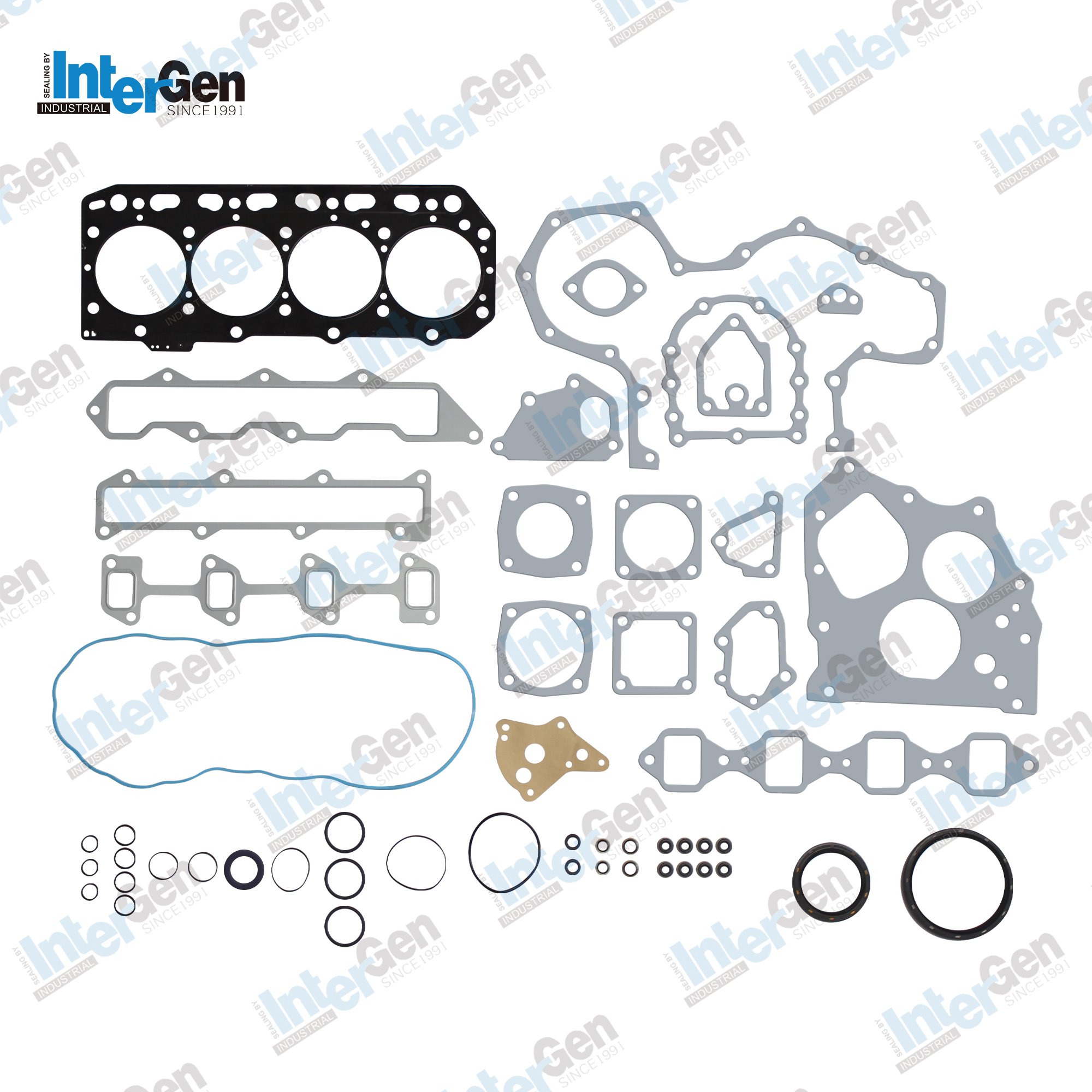 4TNE88 Full Overhaul Gasket Kit/Cylinder Head gasket For YAM Engine KMT Excavator Tractor 729407-92660