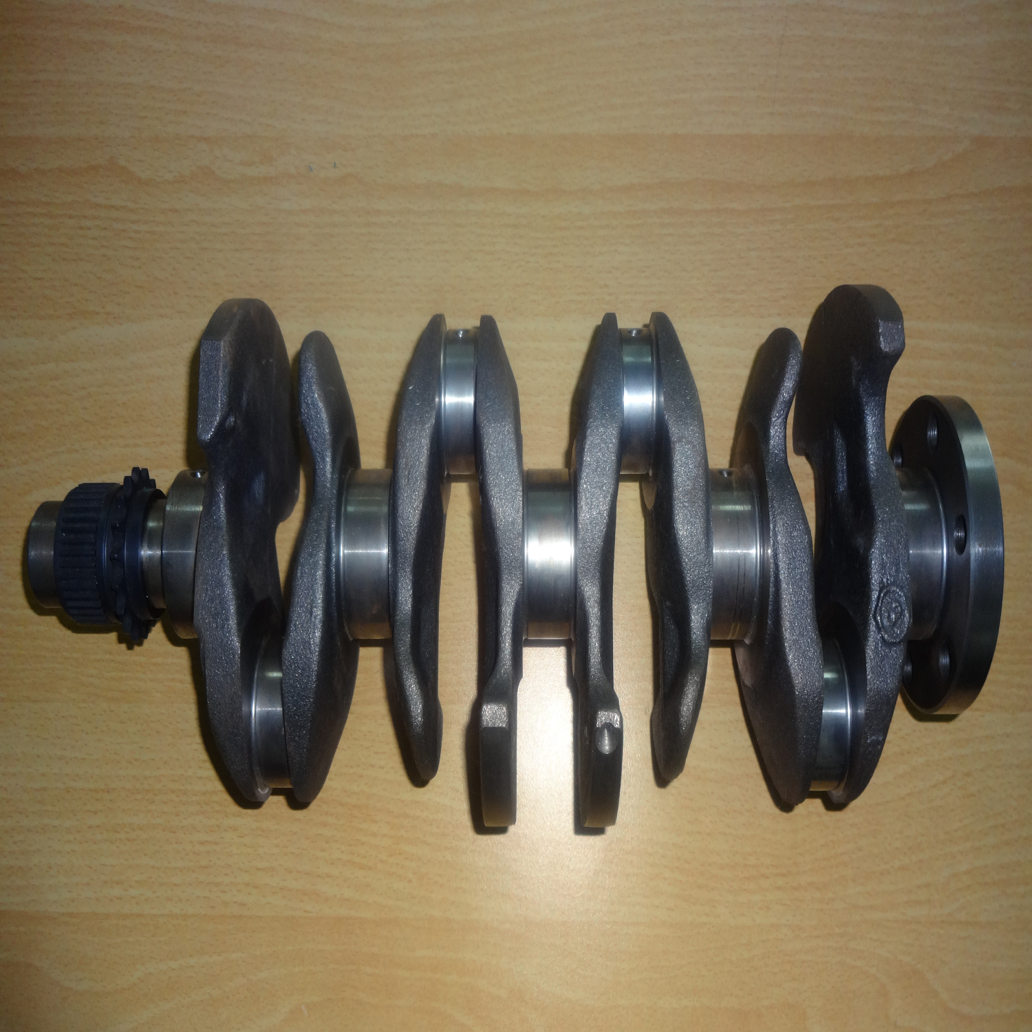 Customized Casting Iron Steel Engine Crankshaft Rotating Parts Automobile Engine Dual Balance Shaft Hydraulic Tappet Camshaft