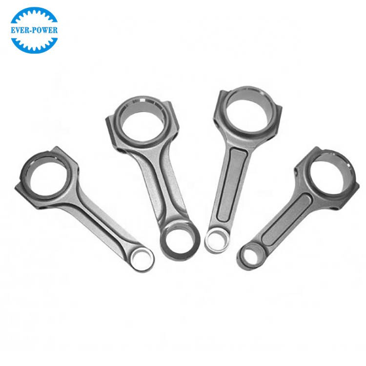 CNC machined titanium piston connecting rod assembly, connecting rod engine