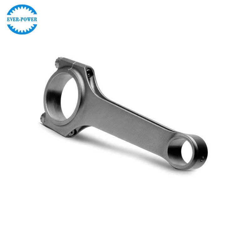 CNC machined titanium piston connecting rod assembly, connecting rod engine