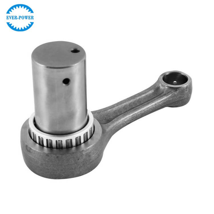 CNC machined titanium piston connecting rod assembly, connecting rod engine