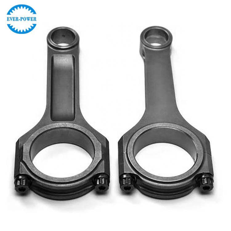 CNC machined titanium piston connecting rod assembly, connecting rod engine