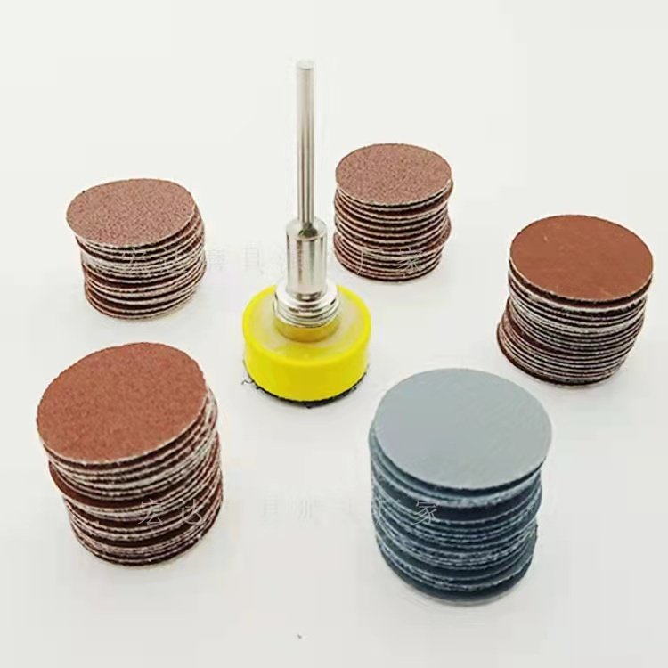 Customization Surface Grinding Flocking Disc Sand Paper And Connect Rod Sand Paper Set
