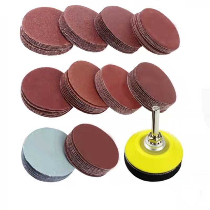 Customization Surface Grinding Flocking Disc Sand Paper And Connect Rod Sand Paper Set