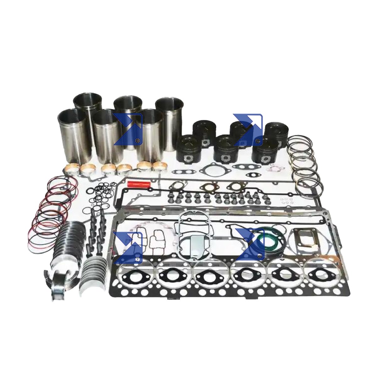 DIESEL ENGINE PARTS OVERHAUL REPAIR KIT TOP CYLINDER HEAD GASKET SET FOR JOHN DEERE 6090 6090T 9.0L DZ10599 DZ10211 RE528400