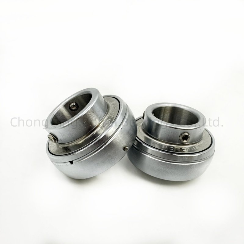 SUC205 Factory Price External Spherical Ball Bearings spherical bearing cup Corrosion Resistance Stainless Steel Bearings