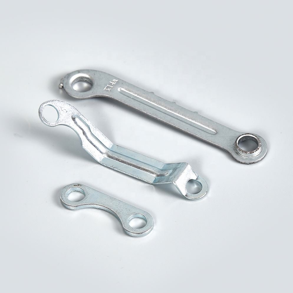 Bending Custom Tags Metal Stamping Deep Drawn Metal Stamping Fine Blanking Sheet Metal Stamping Parts Connecting Rod