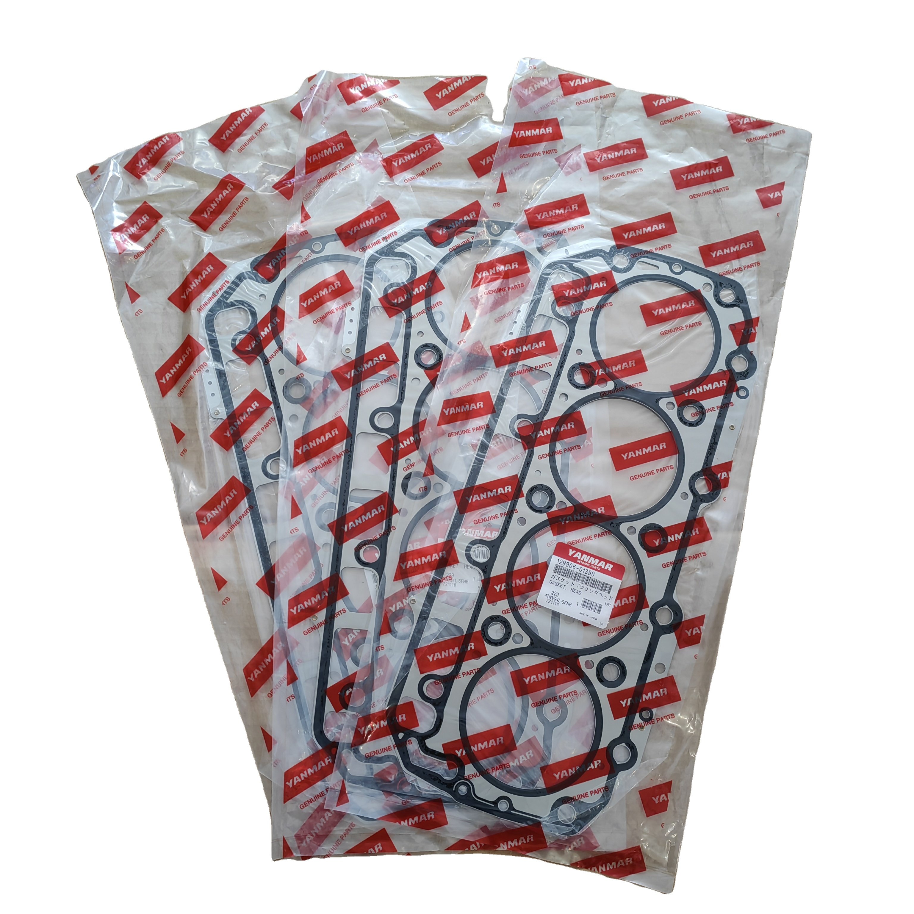 Brand new original factory 4TNV94L Cylinder Head Gasket 129906-01350 Cylinder gasket for YANMAR