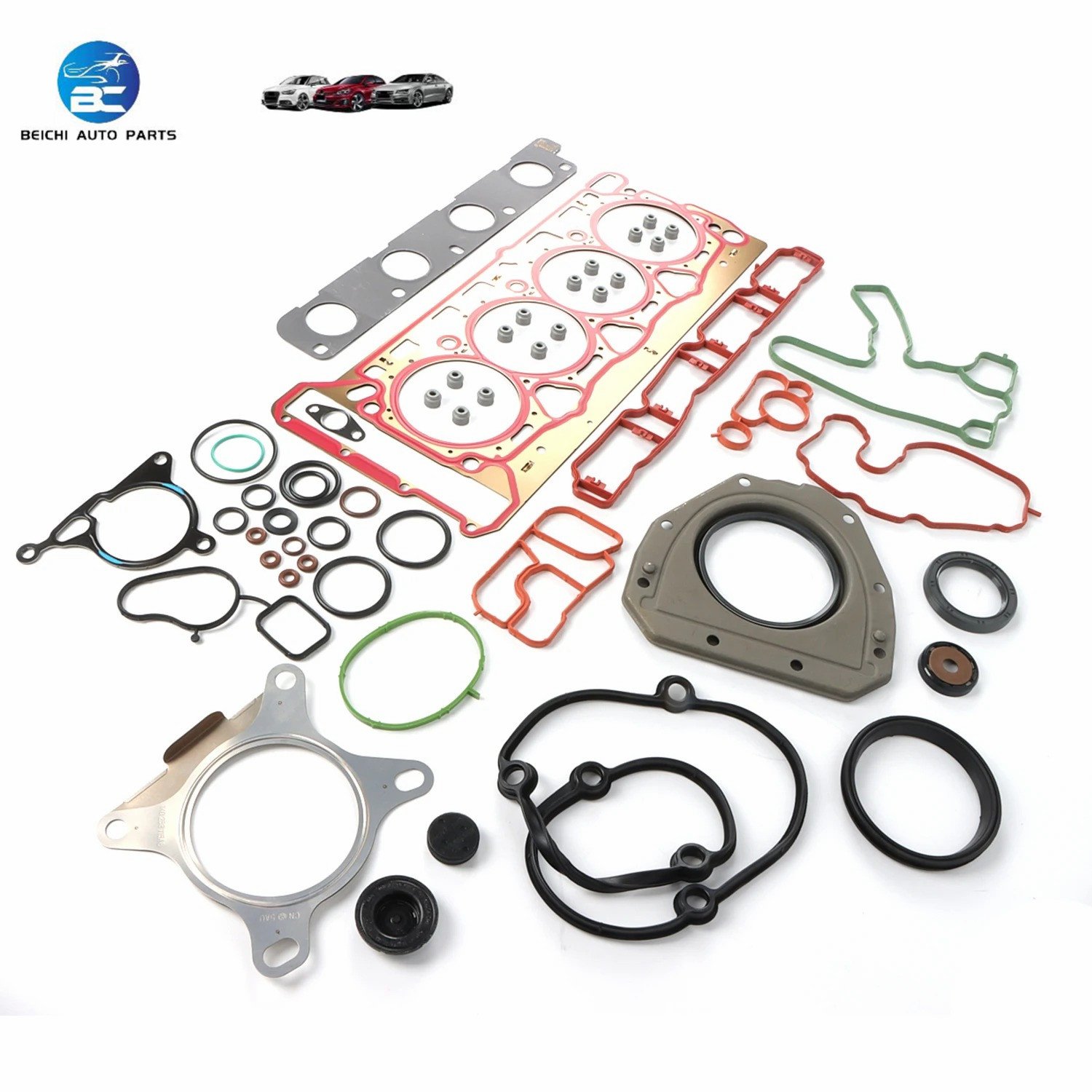 Repair Engine Cylinder Head Gasket Kit 06J103383D Cauto Engine Systems Cylinder Head Gaskets Seals
