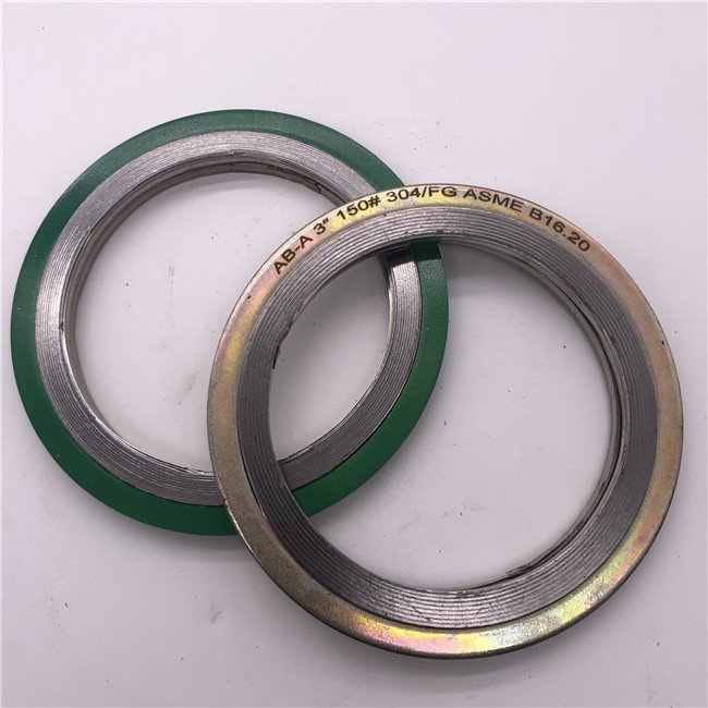 wholesale Spiral Wound Gasket high quality SS304/SS316 metal Flange Gasket cheap custom Graphite carbon steel gasket