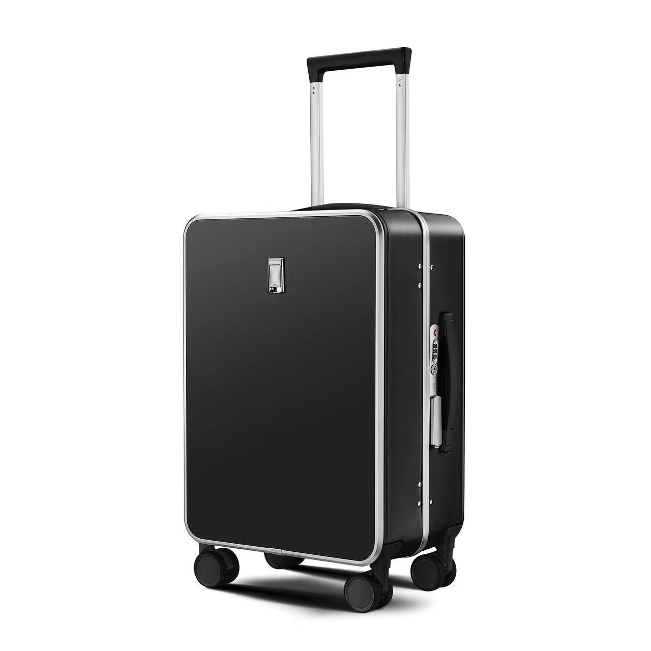 Business Designer Style Travel Lightweight Hand Luggage TSA Lock Rotator Separate Laptop Pocket Cylinder Head Gaskets suitcase