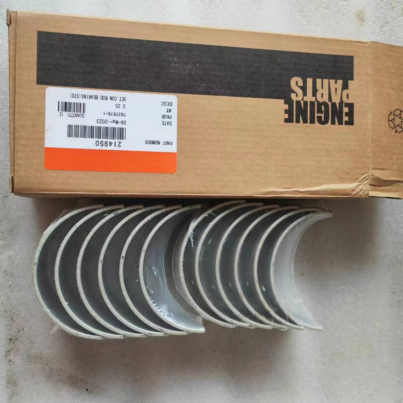 Diesel Engine nt855-g3 NHNT855 NT495 NT743 NTA855 Parts Engine Connecting Rod Bearing 214950 3150011 for Cummins