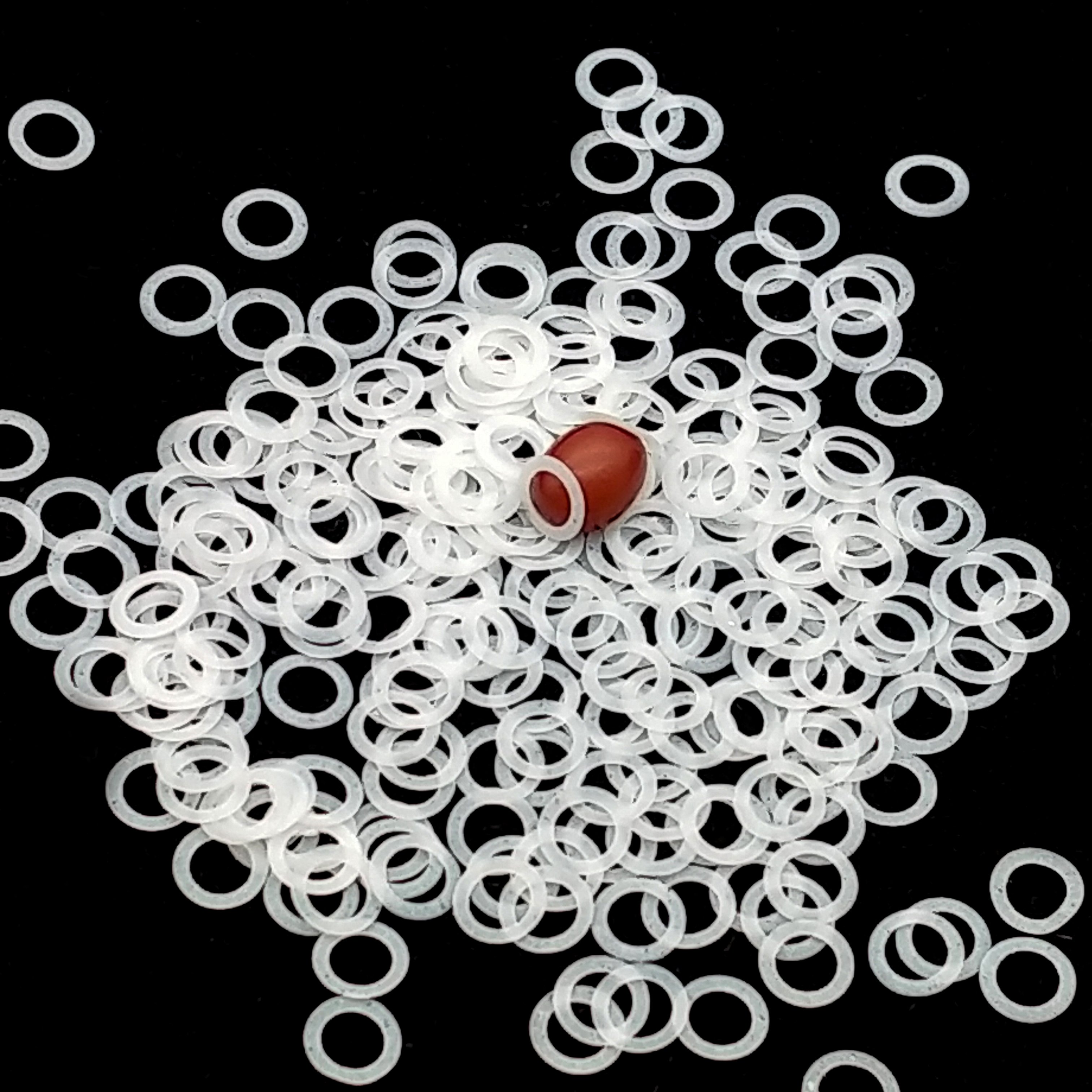 Flat White Ptfe gasket