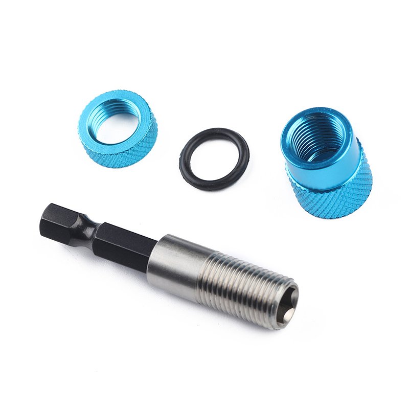 1Pc 60mm Adjustable 1/4" Hex Shank Quick Release Drill Screw Magnetic Screwdriver Bit Holder
