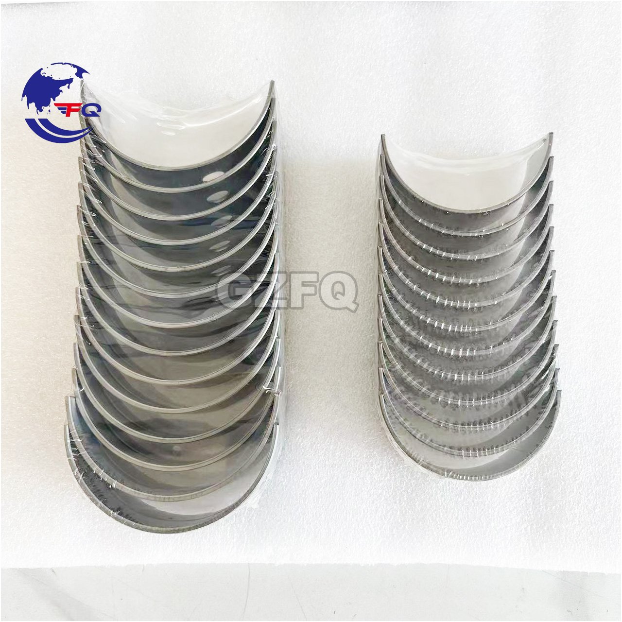 Low MOQ STD 0.25 0.5 Crankshaft Bearing Main Bearing Con Rod Bearing For Komatsu Caterpillar Excavator Engine Spare Parts